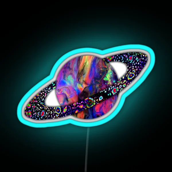 Neon Planet RGB Neon Sign