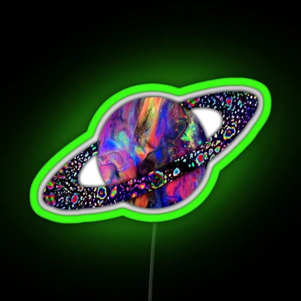 Neon Planet RGB Neon Sign