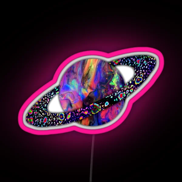 Neon Planet RGB Neon Sign