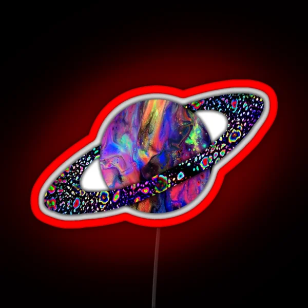 Neon Planet RGB Neon Sign