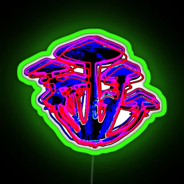 Neon Shrooms RGB Neon Sign