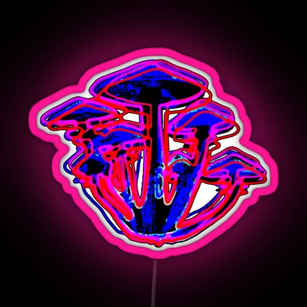 Neon Shrooms RGB Neon Sign