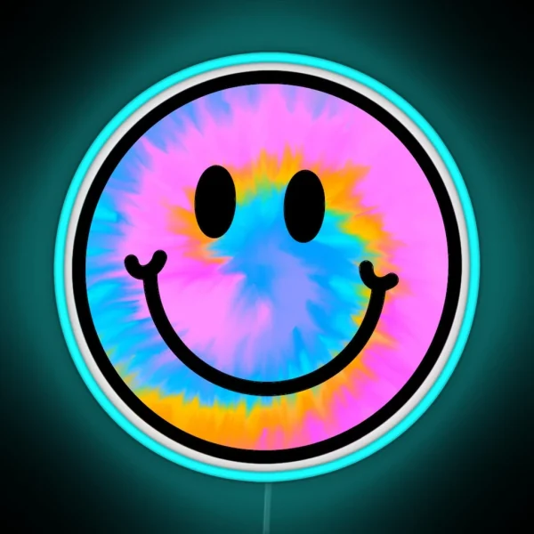 Neon Tie Dye RGB Neon Sign