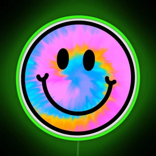 Neon Tie Dye RGB Neon Sign