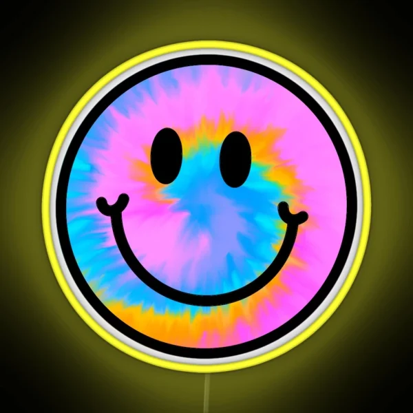 Neon Tie Dye RGB Neon Sign