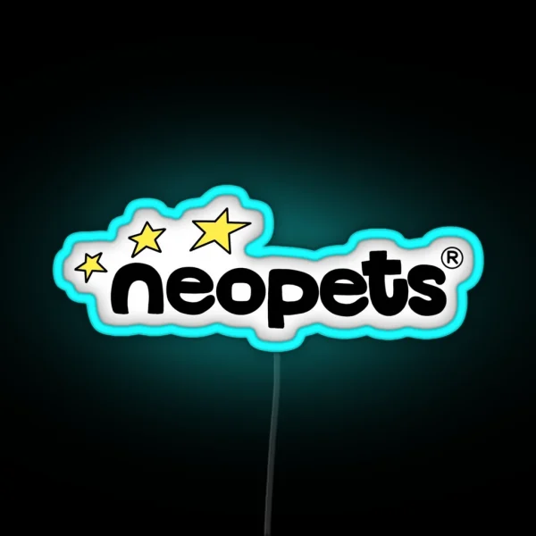 Neopets RGB Neon Sign