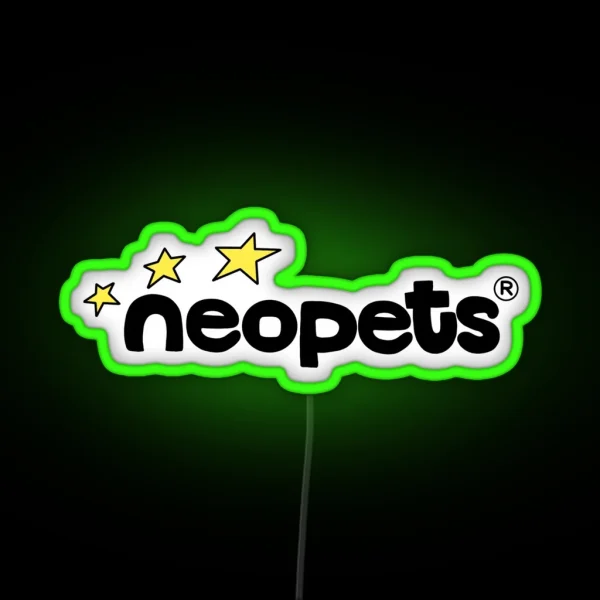 Neopets RGB Neon Sign