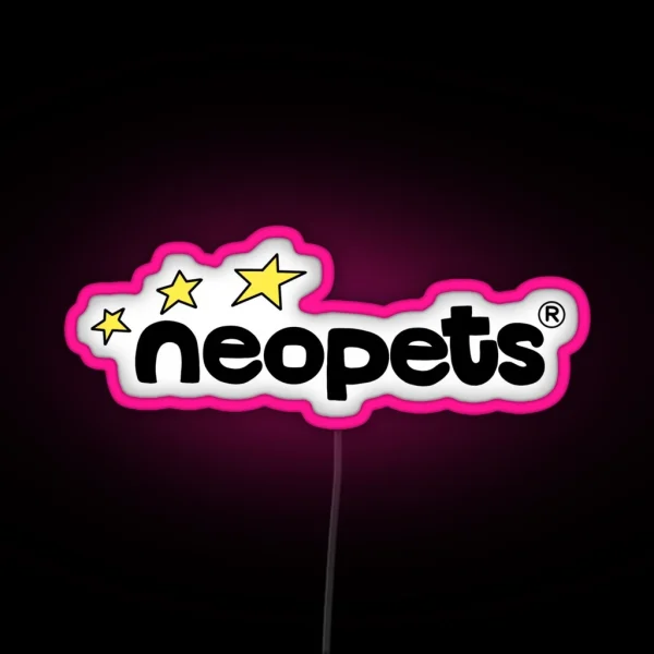 Neopets RGB Neon Sign