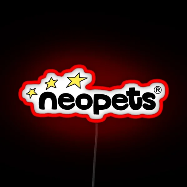 Neopets RGB Neon Sign