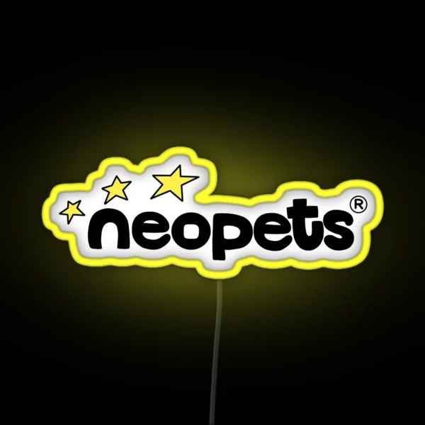 Neopets RGB Neon Sign