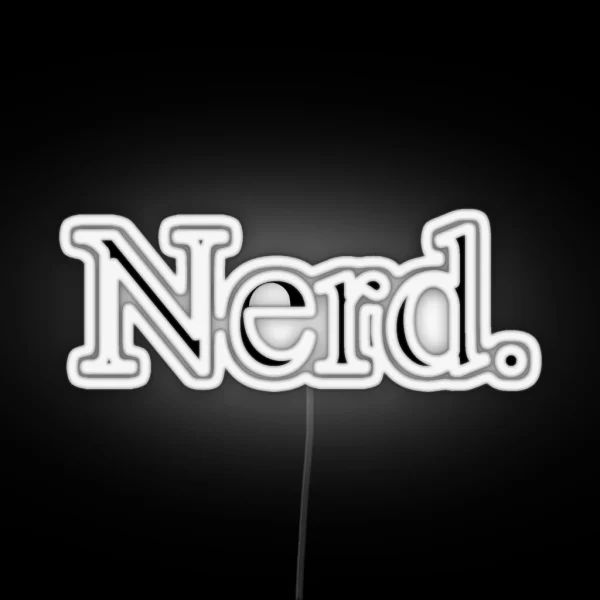Nerd RGB Neon Sign