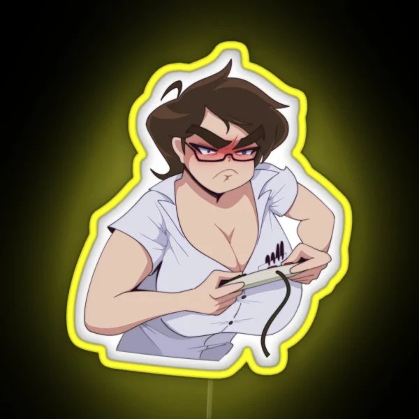 Nerdette RGB Neon Sign
