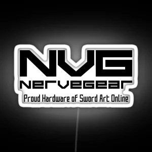 Nervegear Promotional Merch RGB Neon Sign