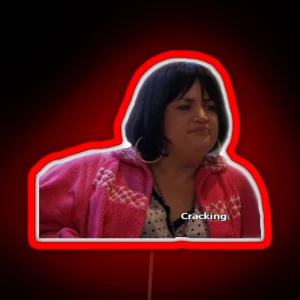 Nessa Cracking Gavin And Stacey RGB Neon Sign