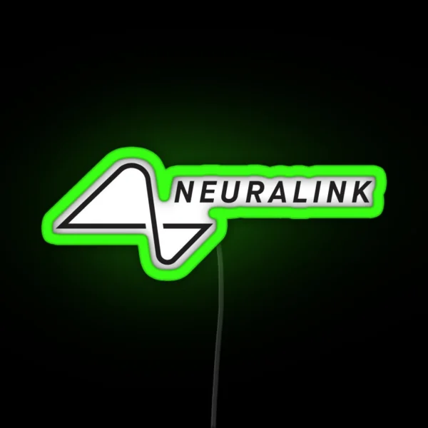 Neuralink Led Elon Musk RGB Neon Sign