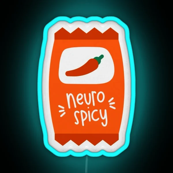Neurospicy RGB Neon Sign