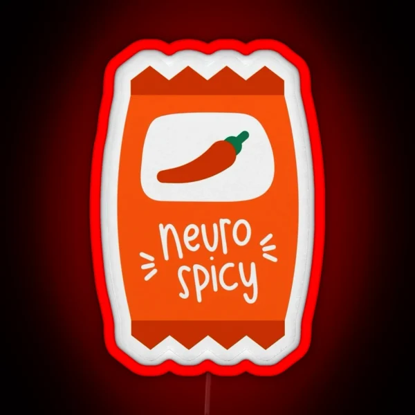 Neurospicy RGB Neon Sign