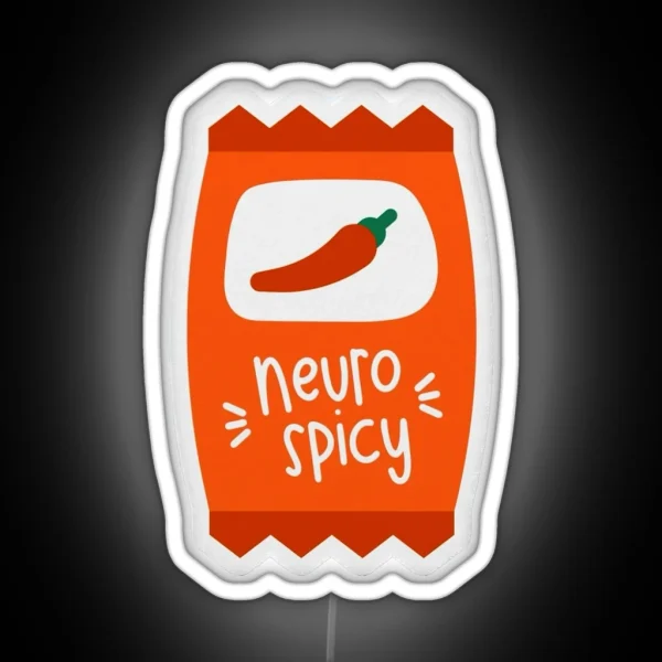 Neurospicy RGB Neon Sign