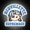 Genshin Impact Inspired Chibi Typography Neon Sign with RGB Lighting