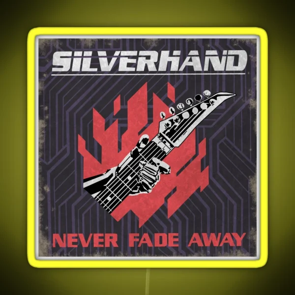 Never Fade Away RGB Neon Sign