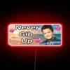 Stay Motivated with Never Give Up RGB Neon Bumper Light