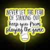 RGB Neon Sign Inspiring Sports Motivation Courage to Take Risks