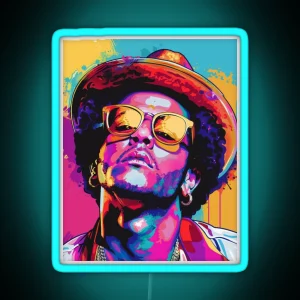 New Bruno Mars Special I RGB Neon Sign