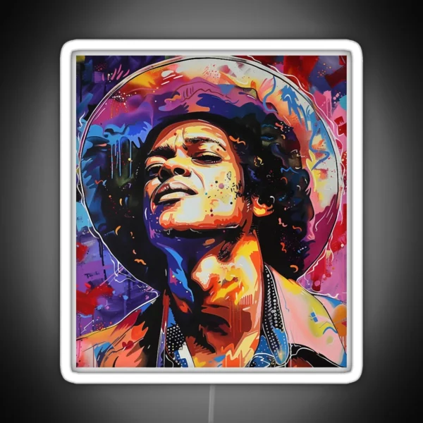 New Bruno Mars Special J RGB Neon Sign