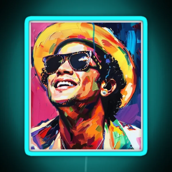 New Bruno Mars Special K RGB Neon Sign