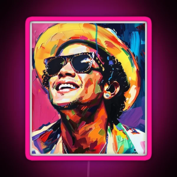 New Bruno Mars Special K RGB Neon Sign