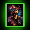 Exclusive Neo-Retro Bruno Mars Wall Art Color Changing Neon Sign