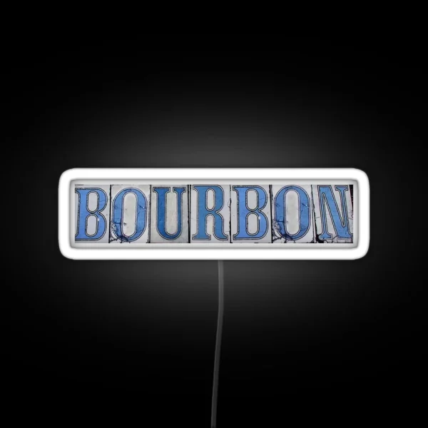 New Orleans Bourbon Street RGB Neon Sign