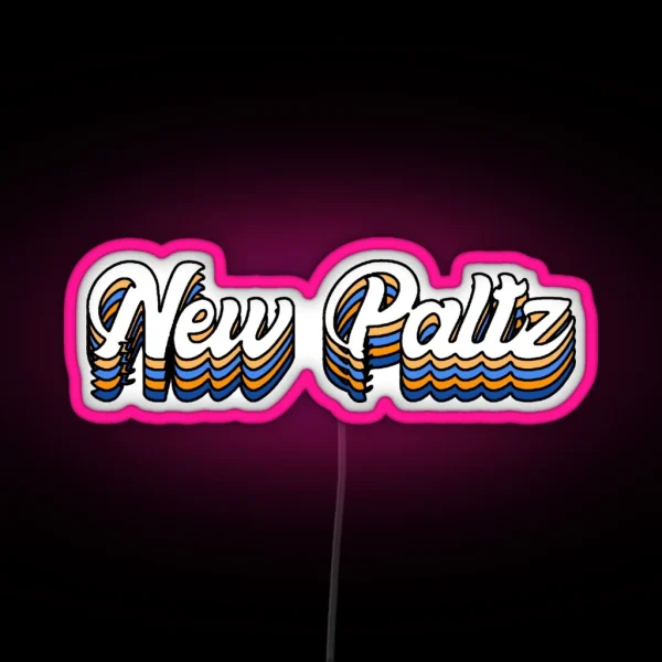 New Paltz RGB Neon Sign