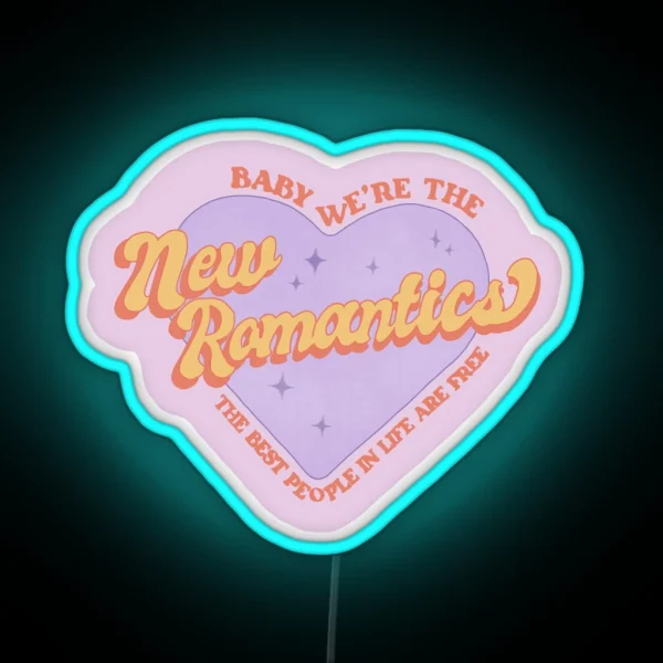 New Romantics RGB Neon Sign