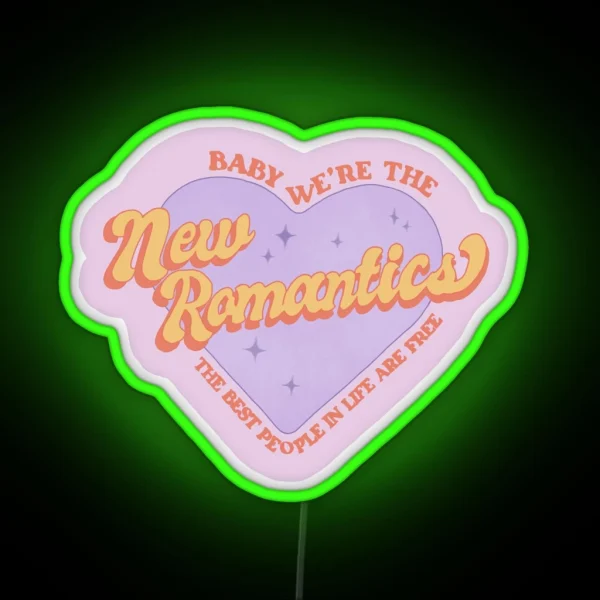 New Romantics RGB Neon Sign