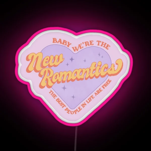 New Romantics RGB Neon Sign