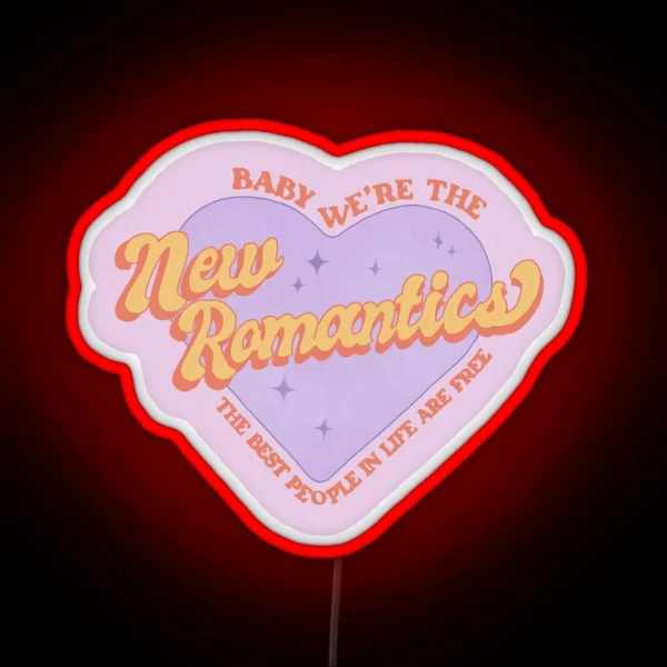 New Romantics RGB Neon Sign
