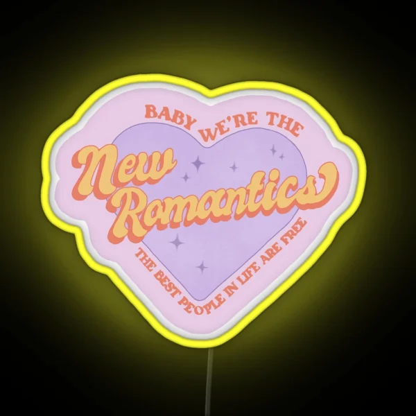 New Romantics RGB Neon Sign