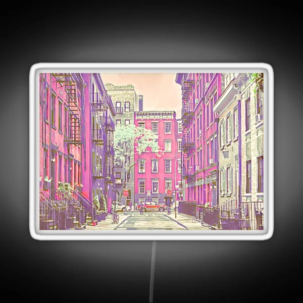 New York City Street RGB Neon Sign