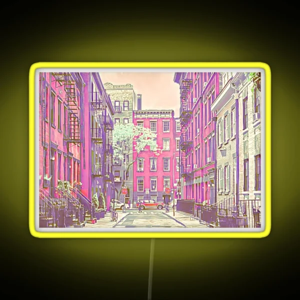 New York City Street RGB Neon Sign