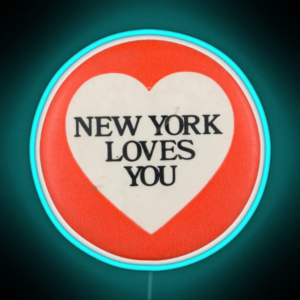 New York Loves You RGB Neon Sign