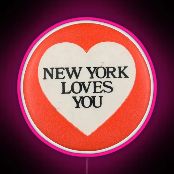 New York Loves You RGB Neon Sign