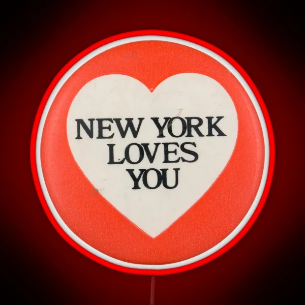 New York Loves You RGB Neon Sign