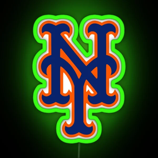 NEW YORK NY Baseball RGB Neon Sign