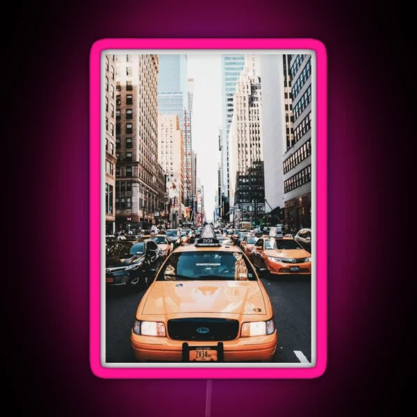 New York RGB Neon Sign
