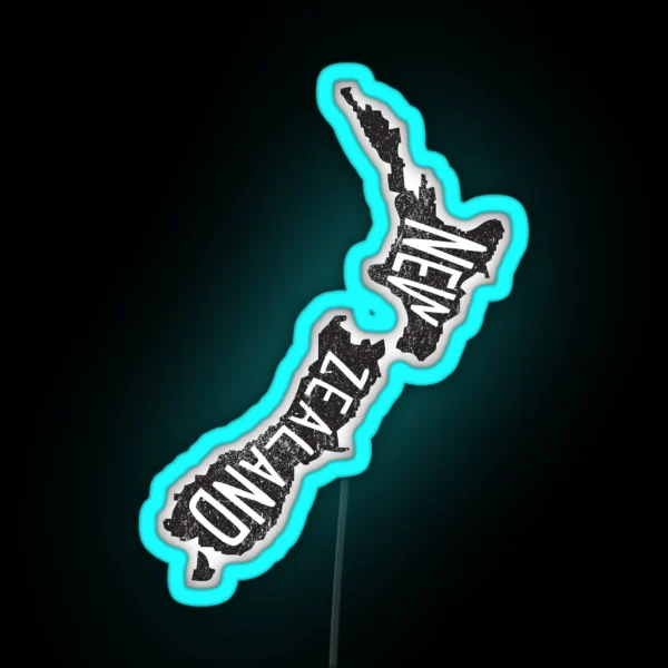 NEW ZEALAND RGB Neon Sign