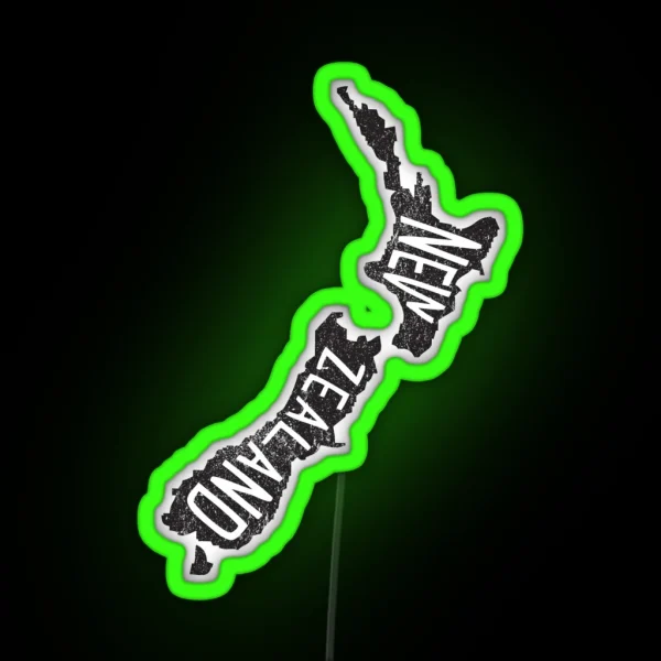 NEW ZEALAND RGB Neon Sign
