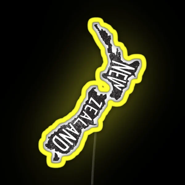 NEW ZEALAND RGB Neon Sign