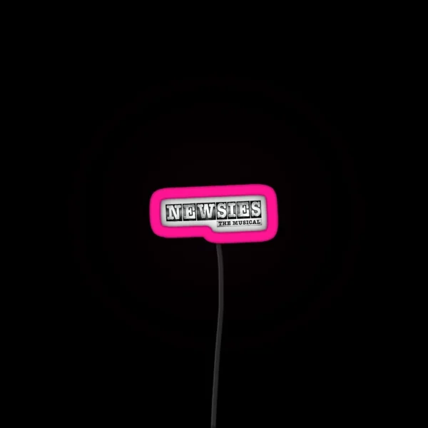 Newsies Led RGB Neon Sign