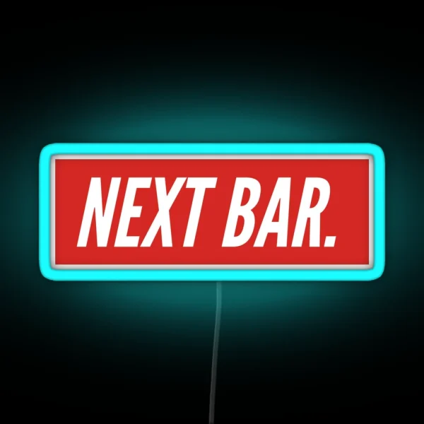 Next Bar RGB Neon Sign